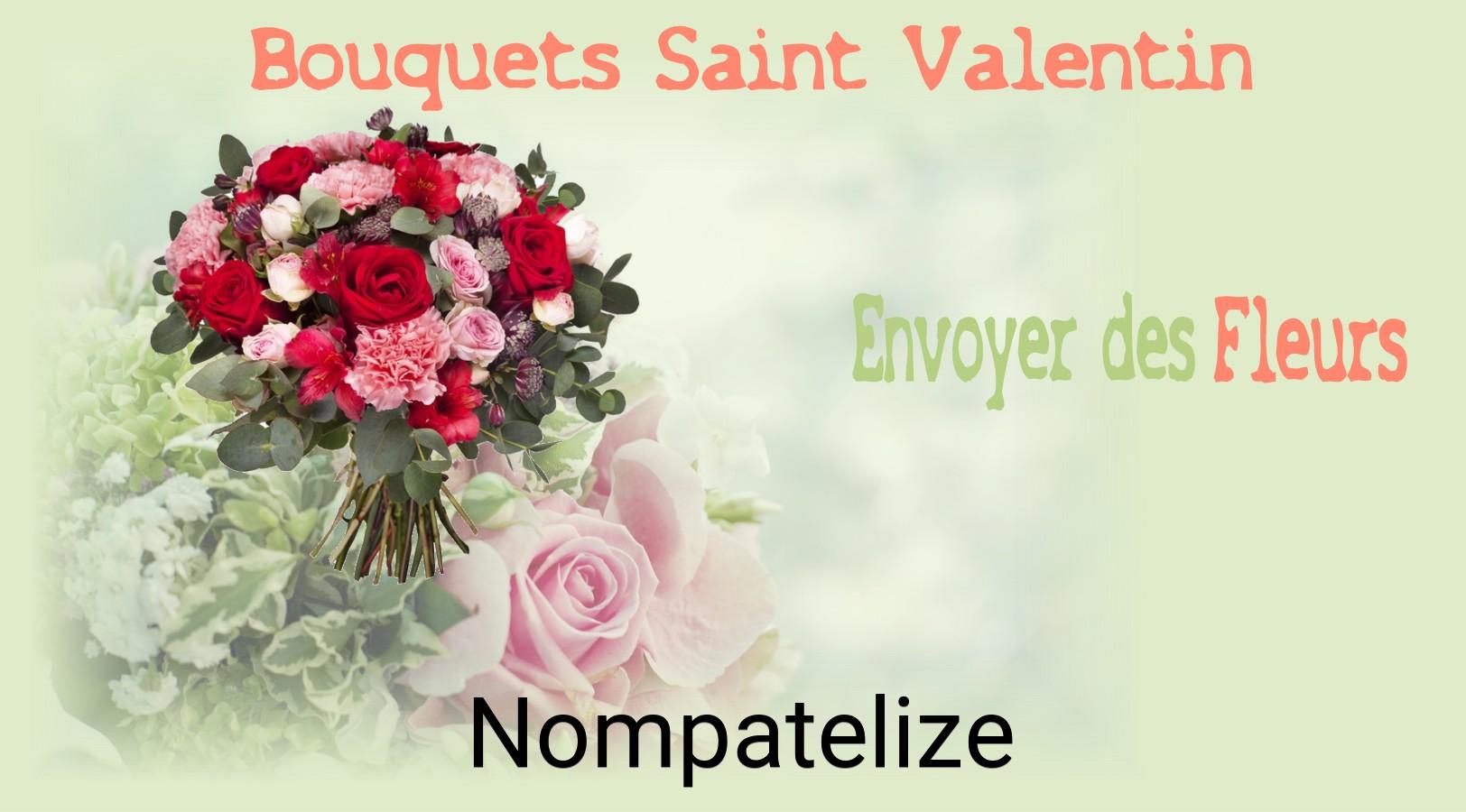 Roses de Saint-Valentin livrées à Nompatelize
